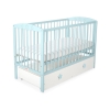 Baby tremmeseng med Skuffe 120x60cm Stjerner  MAXI Stjerner