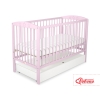 Baby tremmeseng med Skuffe 120x60cm Stjerner  STANDARD Stjerner