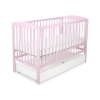 Baby tremmeseng med Skuffe 120x60cm Stjerner  STANDARD Stjerner