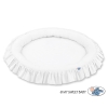 Sengehimmel Baby med Babynest med flæser Hvid