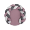 Babypude med legemåtte  Grå Pastel Violet Antracit
