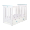 Babyseng LORENZO med Sfuffe  MAXI Mint Hvid