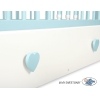 Babyseng LORENZO med Sfuffe  MAXI Mint Hvid