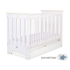 Babyseng LORENZO med Sfuffe  STANDARD Enfelben Hvid