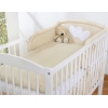 Babysengesæt  Beige Polkaprikker
