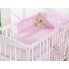 Babysengesæt  Lyserød Pink Polkaprikker