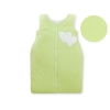 Babysovepose - Hanging hearts  Grøn Striber