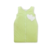 Babysovepose - Hanging hearts  Grøn Striber
