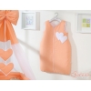 Babysovepose - Hanging hearts  Orange