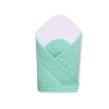 Babysvøb med afstivere - Hanging Hearts  Mint Polkaprikker