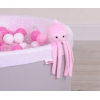 Blæksprutte med rangle  Lyserød Pink
