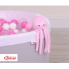 Blæksprutte med rangle  Lyserød Pink