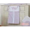 Blepose - Hanging Hearts  Lyserød Pink Blomstereng Blomster