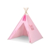 Børne tipi telt dekorative fjer GRATIS!  Lyserød Pink