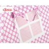 Børne tipi telt dekorative fjer GRATIS!  Lyserød Pink Polkaprikker