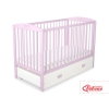 Børneseng med Skuffe med tremmer Little Prince/Princess  MAXI