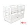 Børneseng med Skuffe med tremmer Little Prince/Princess  STANDARD