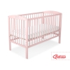 Børneseng med tremmer Little Prince/Princess  Pulverrosa