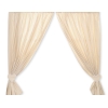 Børneværelses-gardiner  Beige Polkaprikker