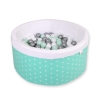 Boldbassin minky med bolde 200stk  Mint