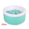 Boldbassin minky med bolde 200stk  Mint