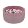 Boldbassin minky med bolde 200stk  Pastel Violet