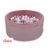 Boldbassin minky med bolde 200stk  Pastel Violet