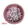 Boldbassin minky med bolde 200stk  Pastel Violet