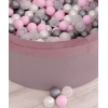 Boldbassin minky med bolde 200stk  Pastel Violet