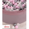 Boldbassin minky med bolde 200stk  Pastel Violet
