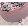 Boldbassin minky med bolde 200stk  Pastel Violet