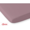 Bomuldslagen til tremmeseng 120x60cm  Hvid Pastel Violet Bomuld