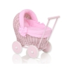 Dukkevogn Flet  Lyserød Pink