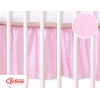 Flæse til babyseng  Lyserød Pink Striber