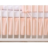 Flæse til babyseng  Pulverrosa