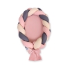 Flette nest sengerand & madras 2 i 1  Beige Antracit Støvet Pink