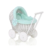 Flettet dukkevogn  Mint