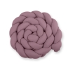 Flettet sengerand til tremmeseng 3,6m  Pastel Violet