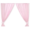 Gardiner til babyværelse  Lyserød Pink