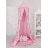 Hængende sengehimmel over babys sengeværelse  Lyserød Pink Bomuld