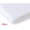 Jerseylagen til seng 140x200cm  Hvid