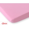 Jerseylagen til seng 140x200cm  Lyserød Pink