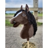 Kæphest Dark Bay Hobby Horse A3