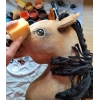 Kæphest Mørk Kastanje Hobby Horse A3