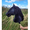 Kæphest Sort Hobby Horse A3
