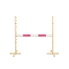 Klassisk Spring Til Kæpheste 120 cm Lyserød Pink