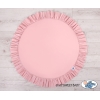 Legetæppe med flæskant til gulvet sengehimmel Støvet Pink