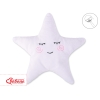 LITTLE STAR Pude med rangle  Hvid