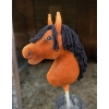 Lysebrun Kæphest Hobby Horse A3