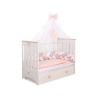Myggenet til babyseng lavet af tyl  Beige Sifonki